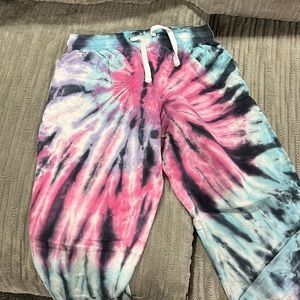 tie dye sweatpants